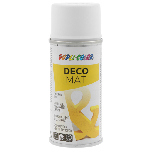 Dupli Color Deco Matt-Spray 150 ml 626180 weiß